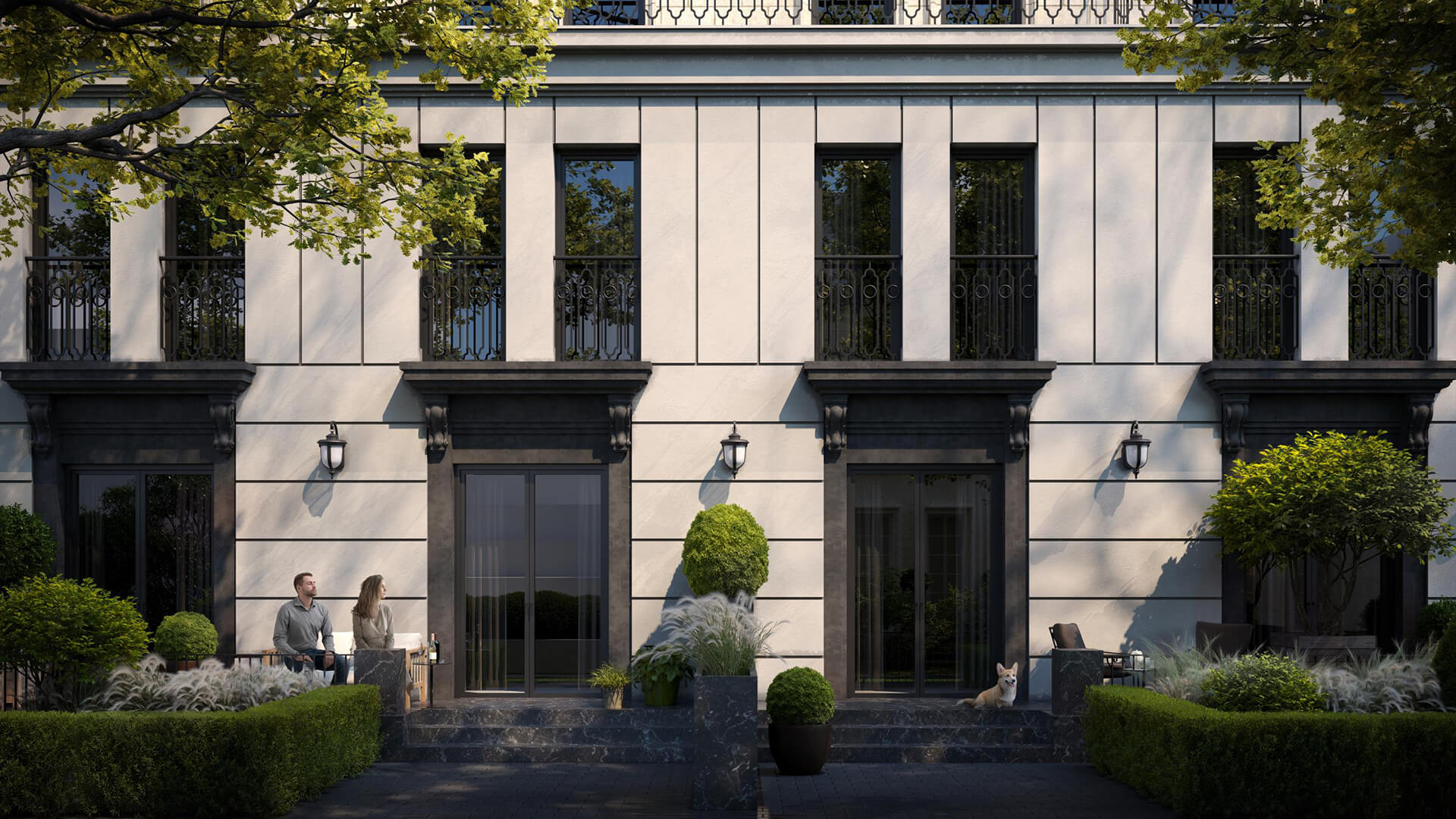 Архитектура дома на официальном сайте застройщика