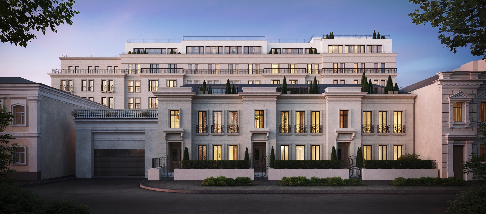 Парковка для жителей ЖК